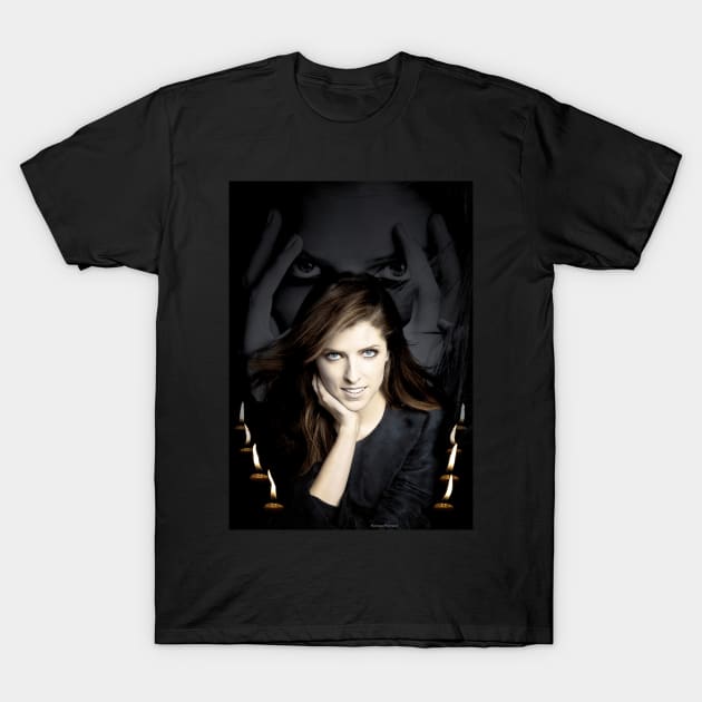 Anna Kendrick - Badass Women T-Shirt by MaxencePierrard